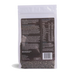 POWER SUPER FOODS Black Chia Seeds Certified Organic 450g back of pouch with nutrition panel