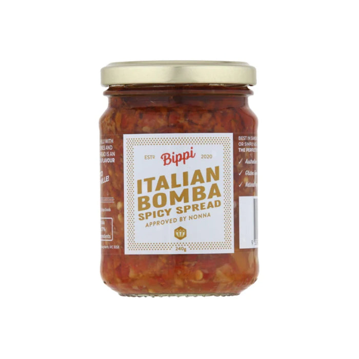 Bippi Italian Bomba Spicy Spread 240g