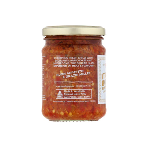 Bippi Italian Bomba Spicy Spread 240g