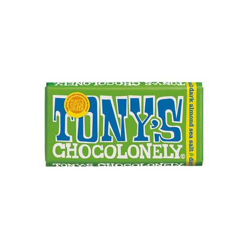 Tony's Chocolonely Dark Almond Sea Salt 180g