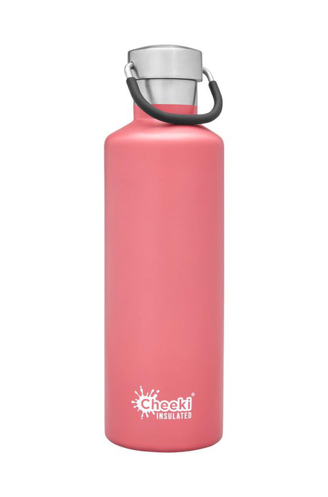 CHEEKI Stainless Steel Bottle Insulated 600ml Pink