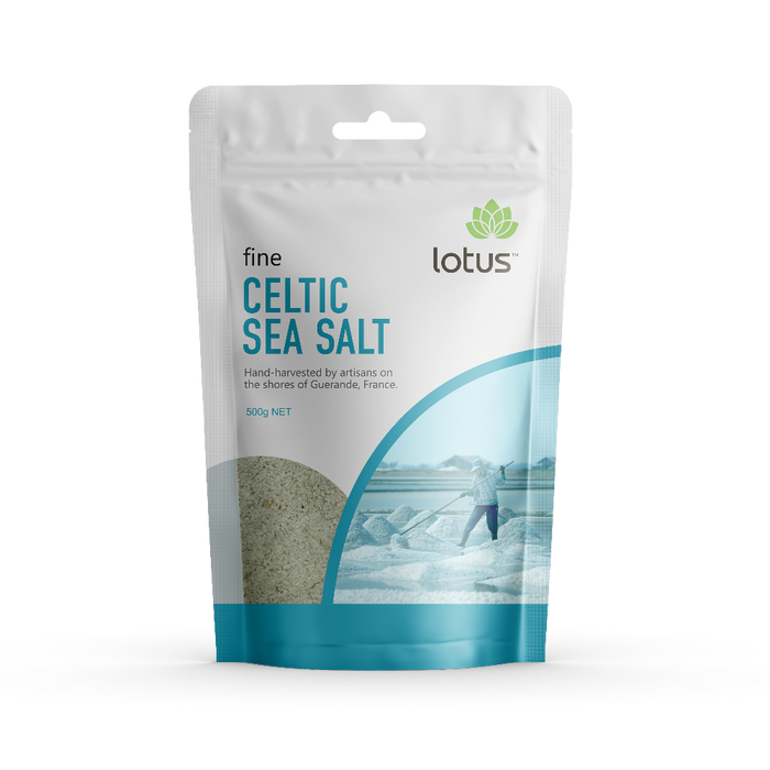 LOTUS Sea Salt Celtic Fine 500g