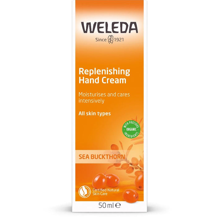 WELEDA Hand Cream 50ml Sea Buckthorn