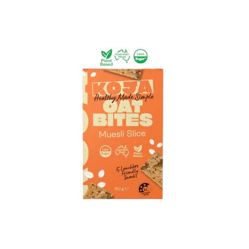 Koja Multi Oat Bites Muesli Slice 5x30g