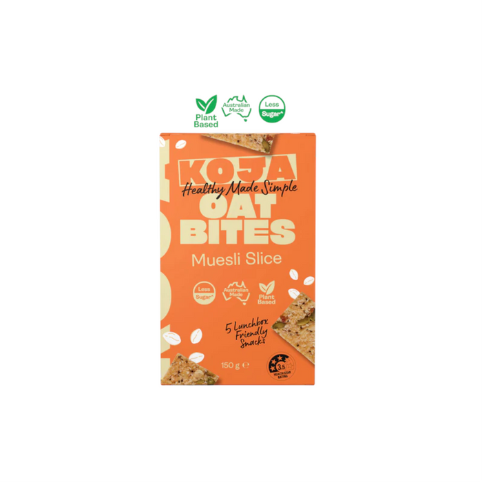 Koja Multi Oat Bites Muesli Slice 5x30g