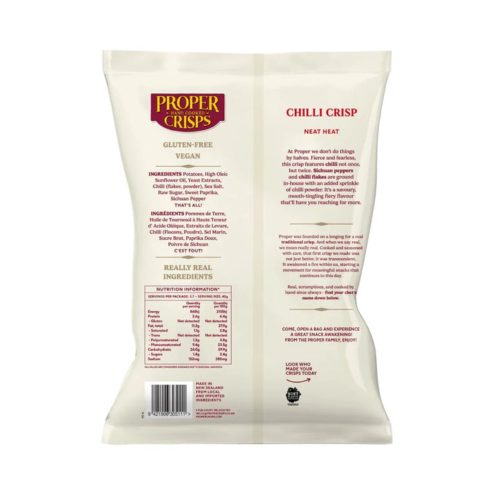 Proper Crisps Chilli Crisp 150g