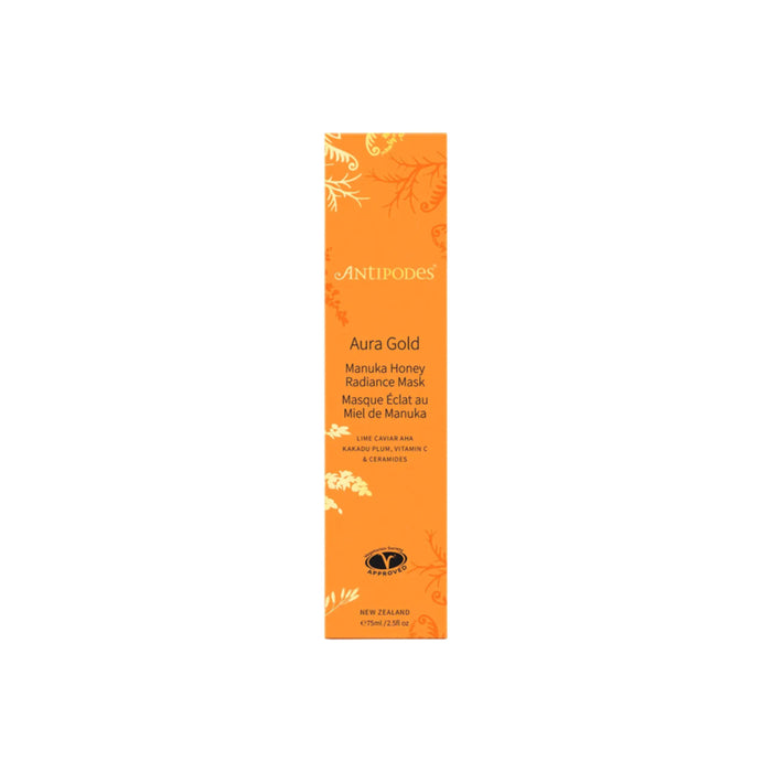 ANTIPODES Aura Gold Manuka Honey Radiance Mask 75ml