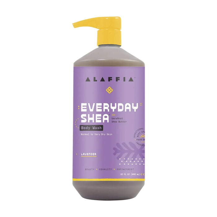 ALAFFIA Everyday Shea Body Wash Lavender 950ml