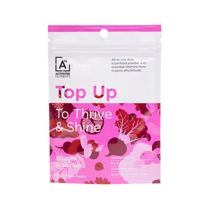 ACTIVATED NUTRIENTS Top Up Women's Multivitamin (To Thrive & Shine) 56g