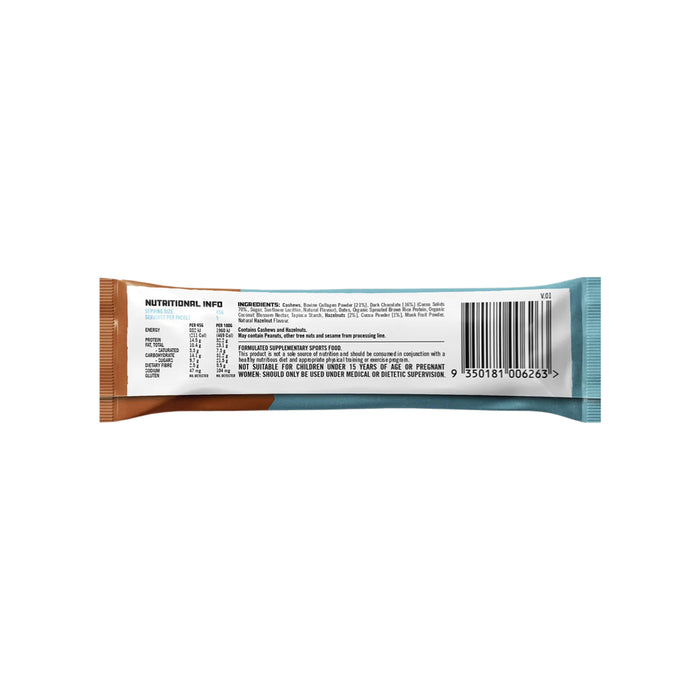 PROTEIN SUPPLIES AUSTRALIA Protein Bar with Collagen Chocolate Hazelnut 12x45g