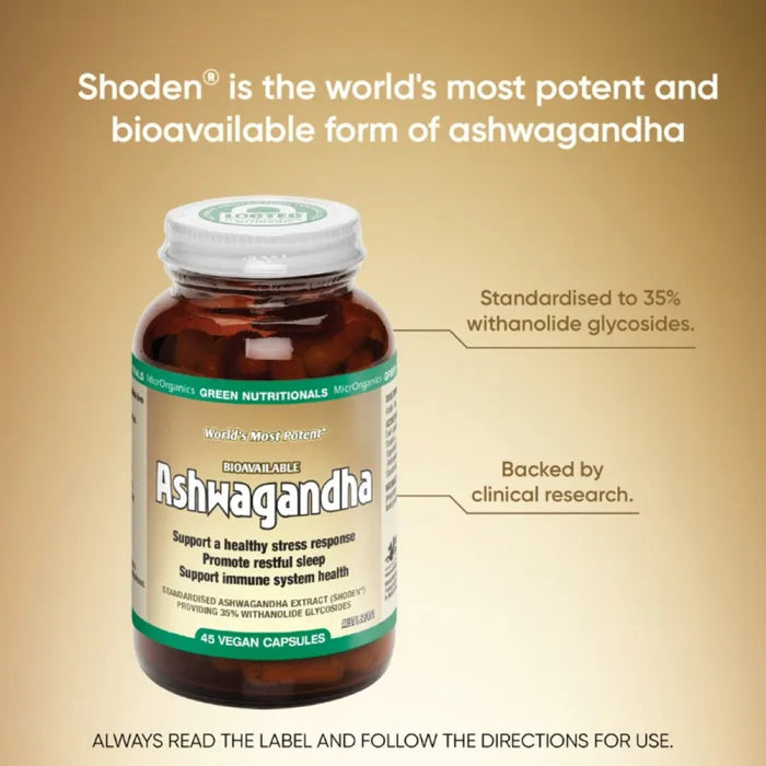 GREEN NUTRITIONALS Ashwagandha 45 Caps