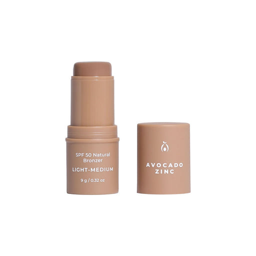 AVOCADO ZINC SPF50 Natural Bronzer Light - Medium 9g