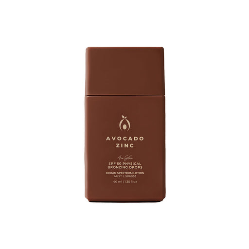 AVOCADO ZINC SPF50 Physical Bronzing Drops 40ml