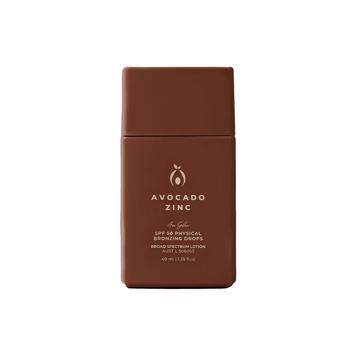 AVOCADO ZINC SPF50 Physical Bronzing Drops 40ml