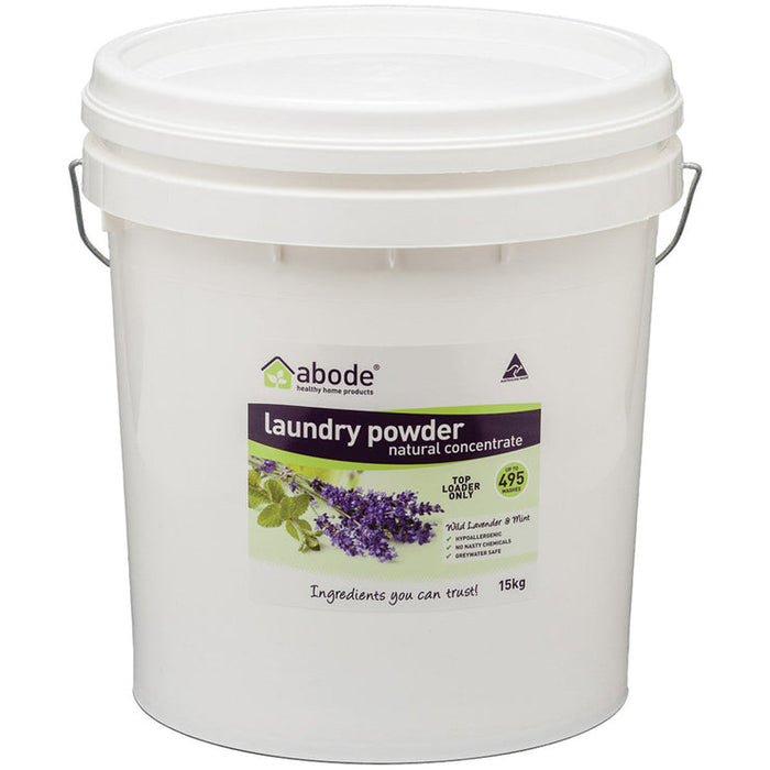 ABODE Laundry Powder Wild Lavender & Mint 15kg