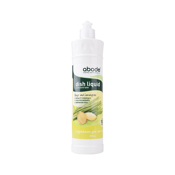 ABODE Dish Liquid Concentrate Ginger & Lemongrass 500ml