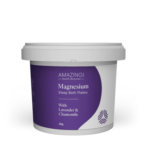 AMAZING YOU Magnesium Sleep Bath Flakes With Lavender & Chamomile 2kg