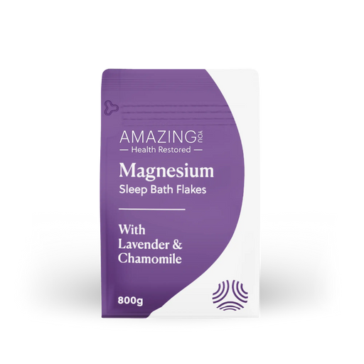 AMAZING YOU Magnesium Sleep Bath Flakes With Lavender & Chamomile 800g