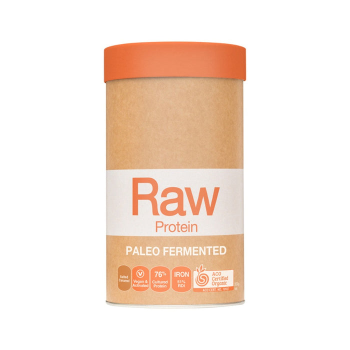 AMAZONIA - RAW Paleo Fermented Protein Salted Caramel 500g