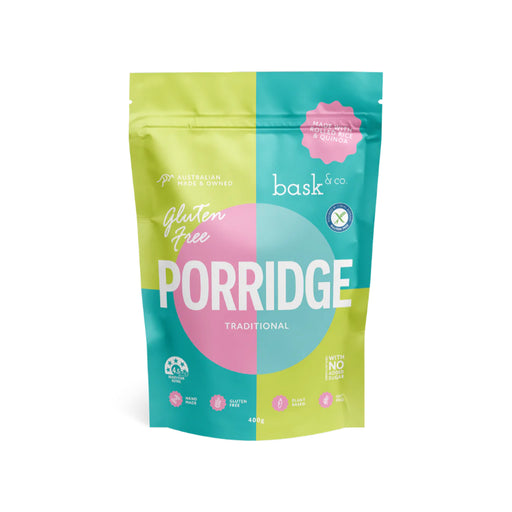 Bask and Co Gluten Free Porridge - Traditional 400g