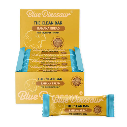 BLUE DINOSAUR Clean Bar Banana Bread 12x45g