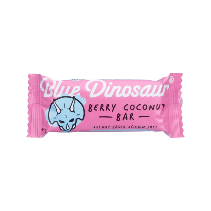 Blue Dinosaur Snack Bar Berry Coconut 12x45g