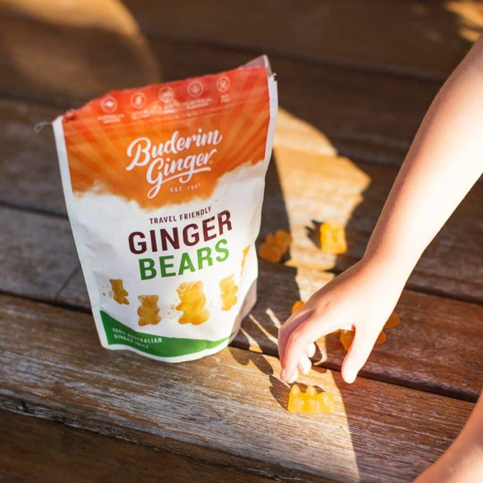 BUDERIM GINGER Ginger Bears 12x40g