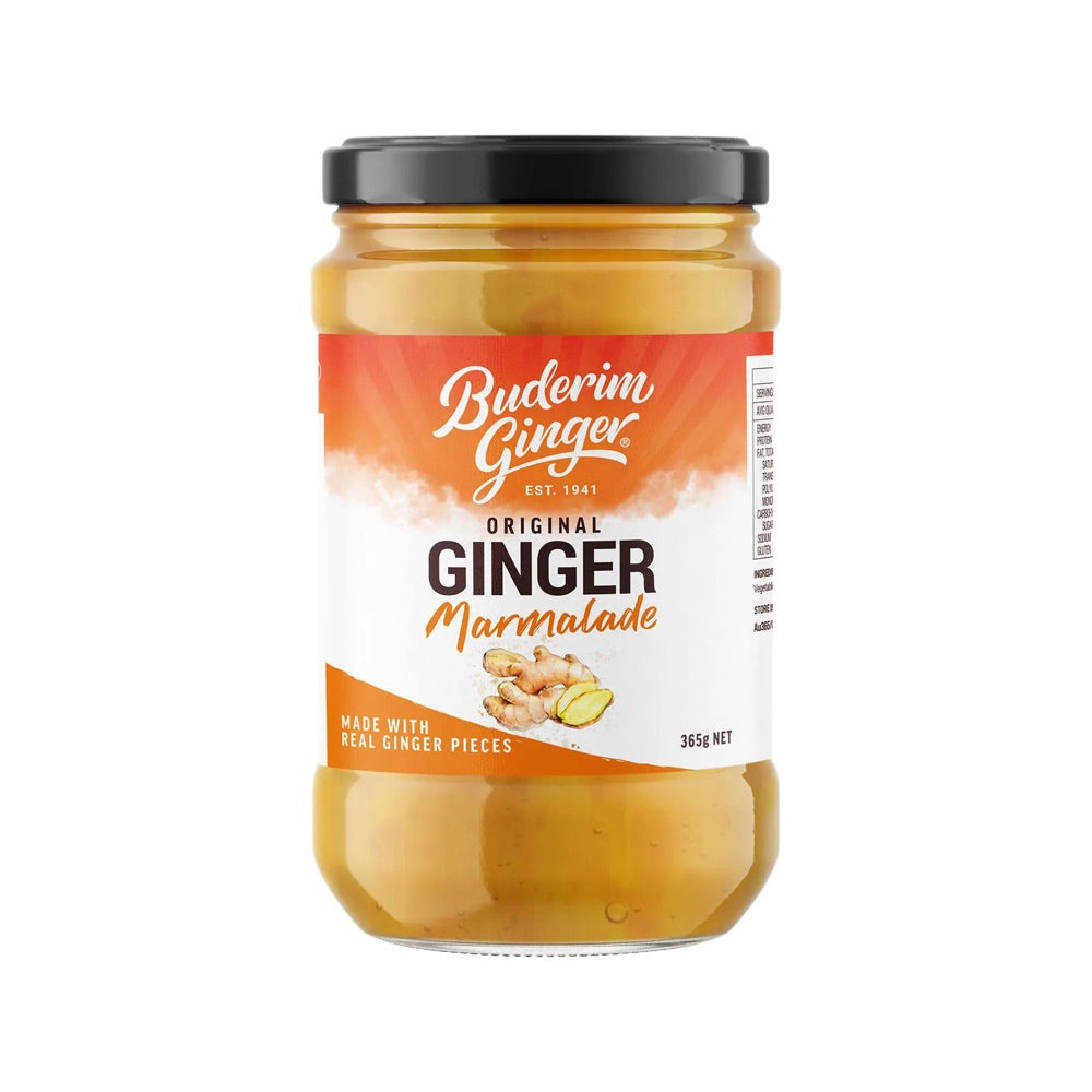 BUDERIM GINGER Original Ginger Marmalade 365g — Australian Organic Products