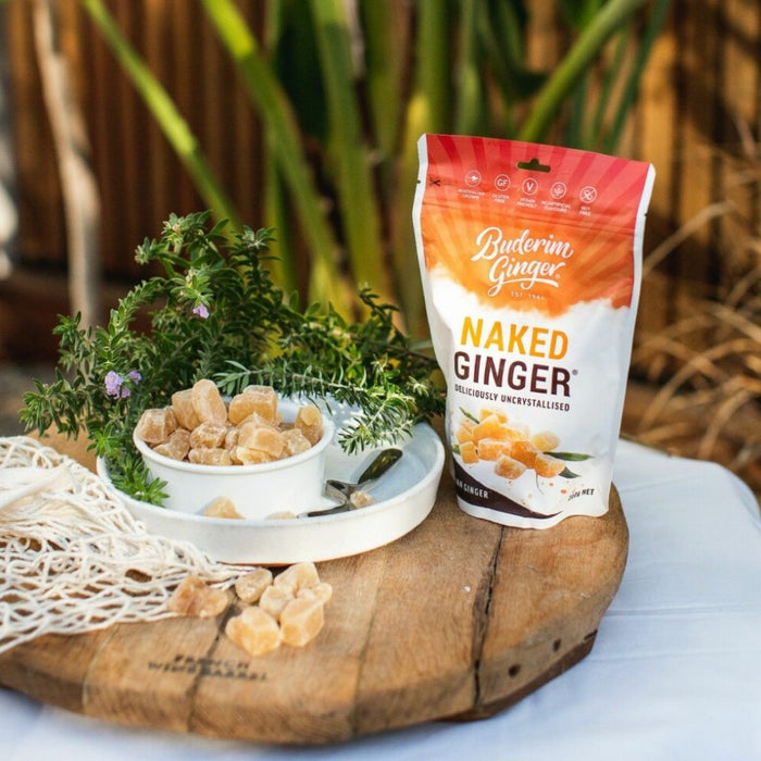 BUDERIM GINGER Naked Ginger Deliciously Uncrystallised 175g