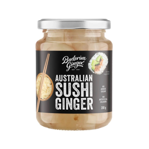 BUDERIM GINGER Australian Sushi Ginger 200g