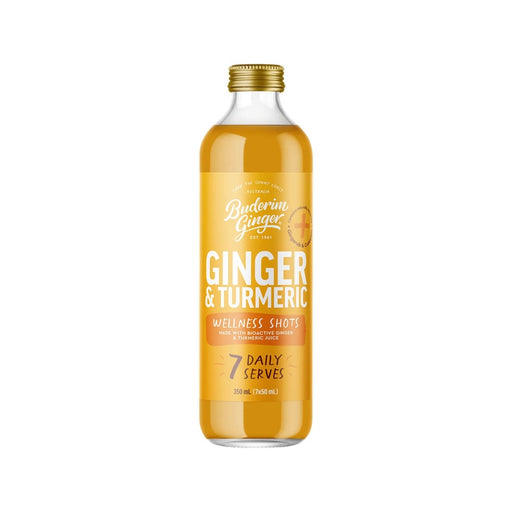 BUDERIM GINGER Ginger & Turmeric Shots 350ml