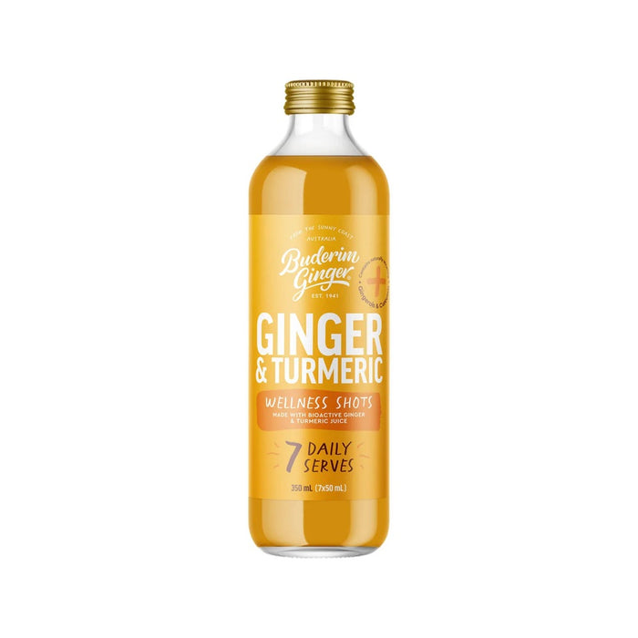 BUDERIM GINGER Ginger & Turmeric Shots 350ml