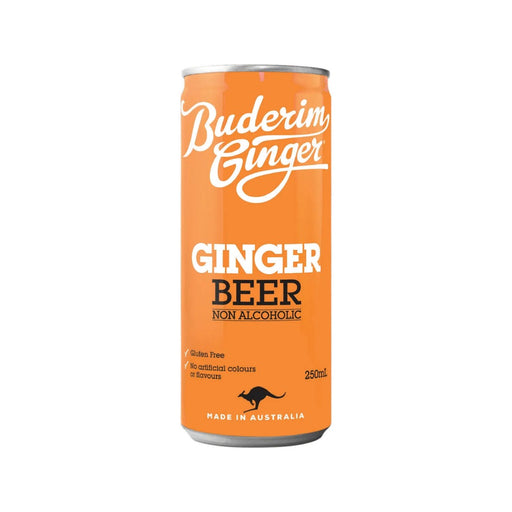 BUDERIM GINGER Ginger Beer Non Alcoholic 4x250ml