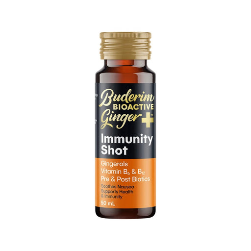 BUDERIM GINGER Bioactive + Immunity Shot 10x50ml