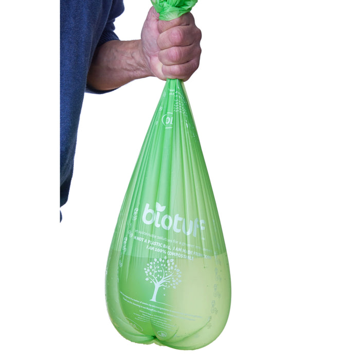 BIOTUFF General Use Bin Liners Medium20L 25pk