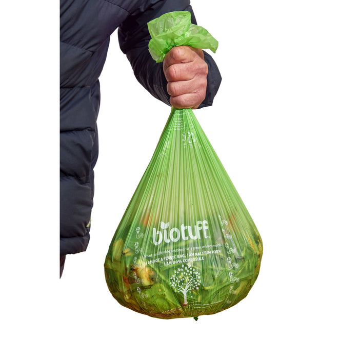 BIOTUFF General Use Bin Liners Medium20L 25pk