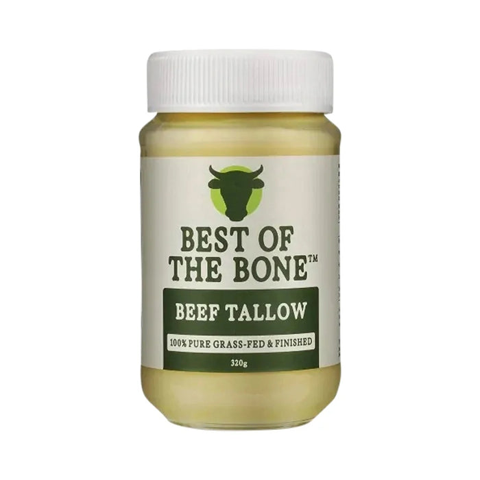BEST OF THE BONE Beef Tallow Pure Grass-Fed Suet Dripping 320g