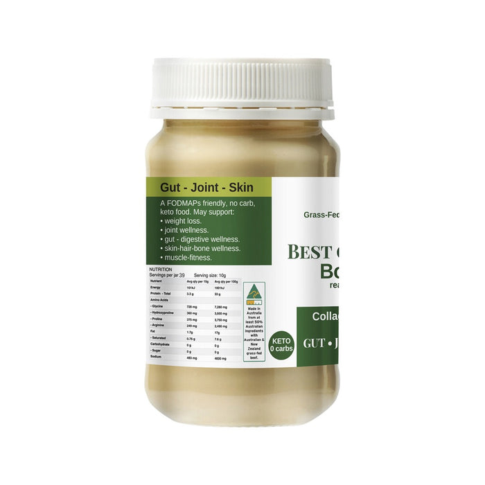 Best of the Bone Bone Broth Beef Real Broth Concentrate Original 390g