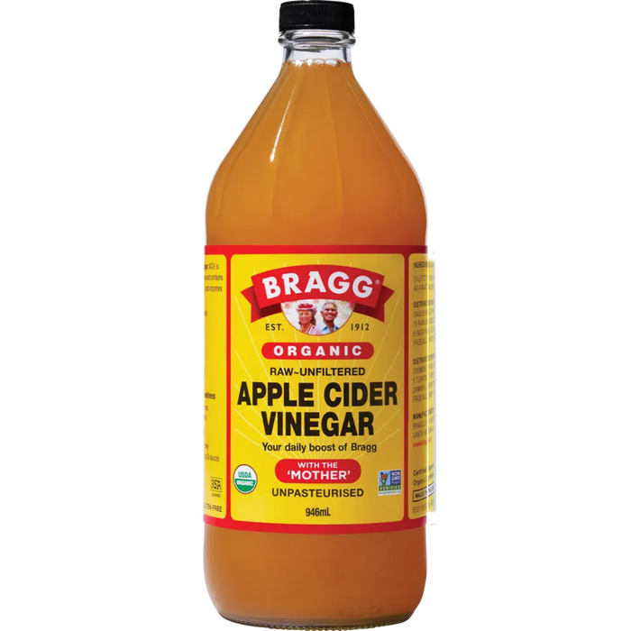 BRAGG Apple Cider Vinegar Unfiltered with The Mother 946ml