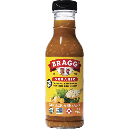 BRAGG Organic Salad Dressing Ginger & Sesame 354ml