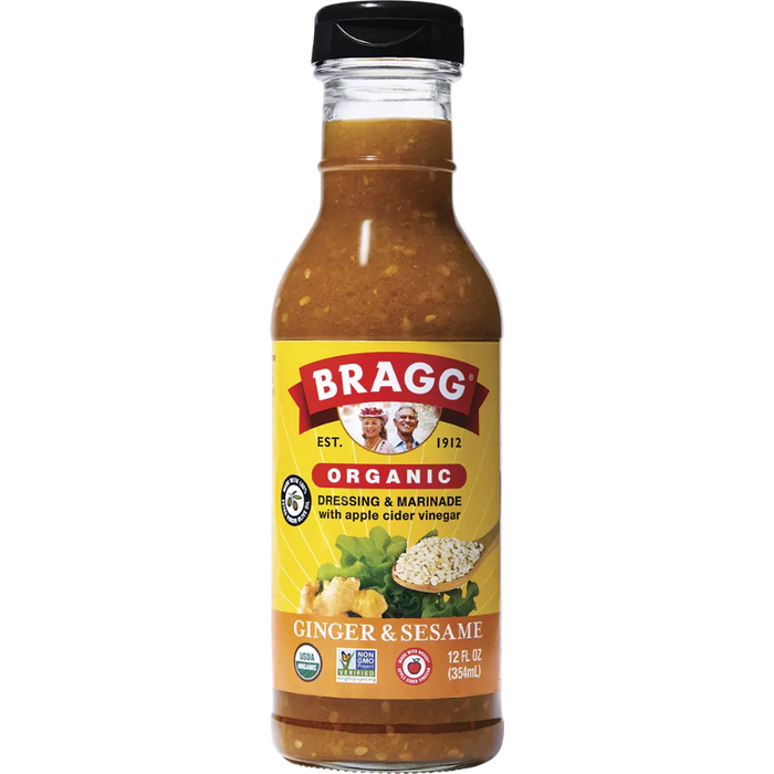 BRAGG Organic Salad Dressing Ginger & Sesame 354ml