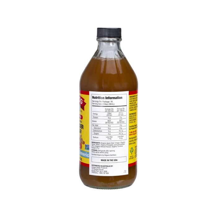BRAGG Apple Cider Vinegar Pineapple Turmeric 473ml