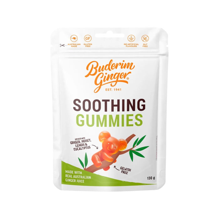 BUDERIM GINGER Soothing Gummies 130g