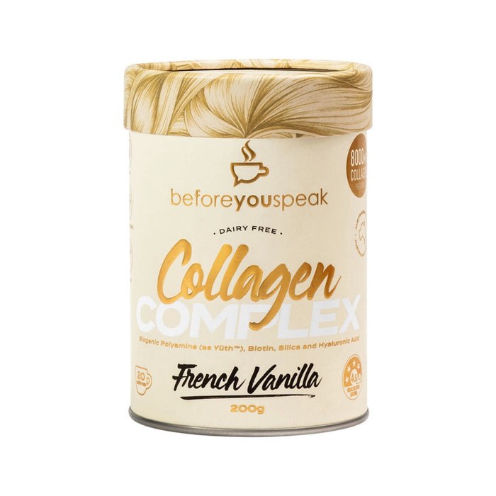 Before You Speak Collagen Complex French Vanilla 200g