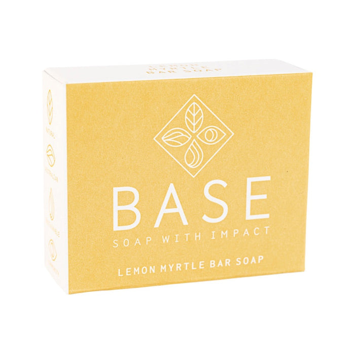 BASE (Soap With Impact) Soap Bar Lemon Myrtle 120g (boxed)