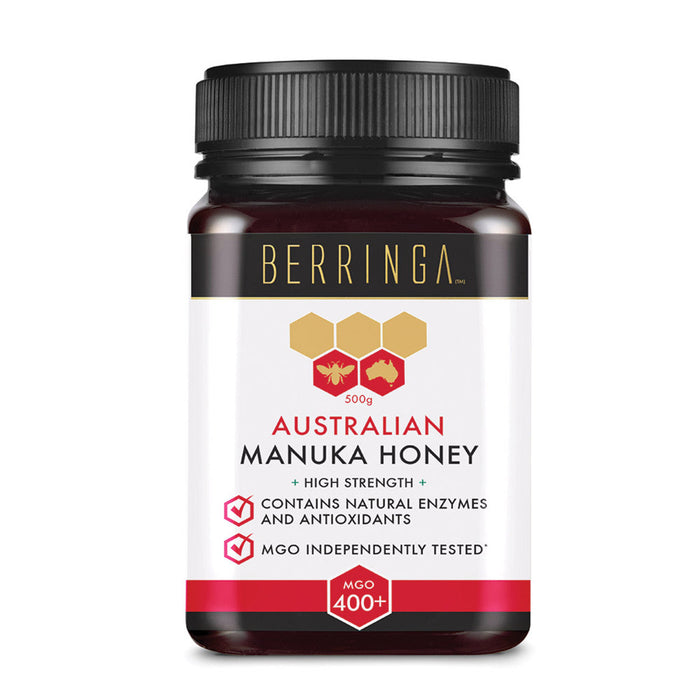 BERRINGA Australian Manuka Honey High Strength MGO 400+ 500g