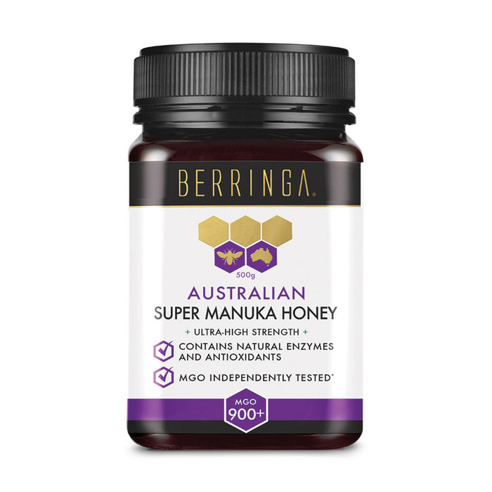 BERRINGA Australian Super Manuka Honey Ultra-High Strength MGO 900+ 500g