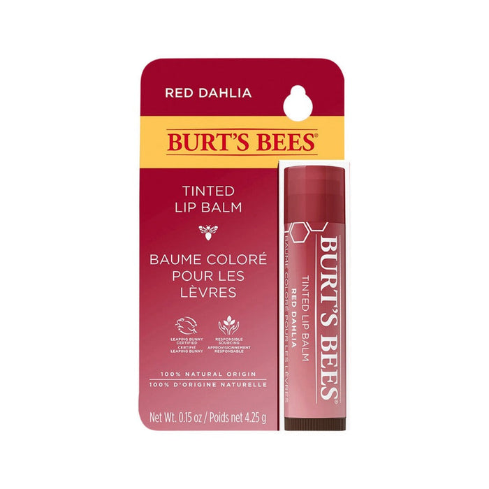 BURT'S BEES Tinted Lip Balm Red Dahlia
