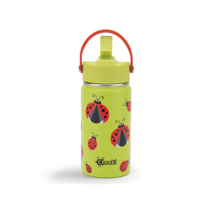 CHEEKI Kids Bottle Insulated 400ml Ladybug