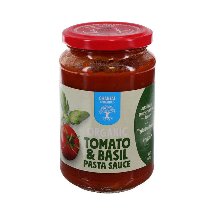 Chantal Organics Organic Tomato & Basil Pasta Sauce 350g